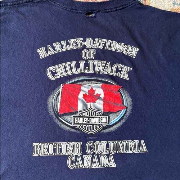 Harley Davidson Biker Logo T-shirt Size XXL - Picture 5 of 6